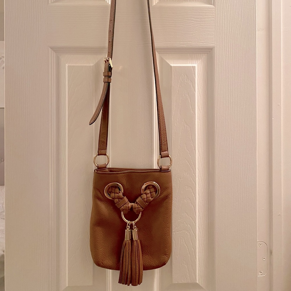 Michael Kors tassel crossbody. Like new!